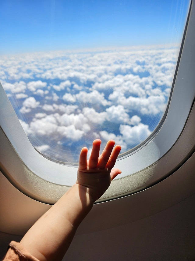 Voler vers le Vietnam avec un bébé